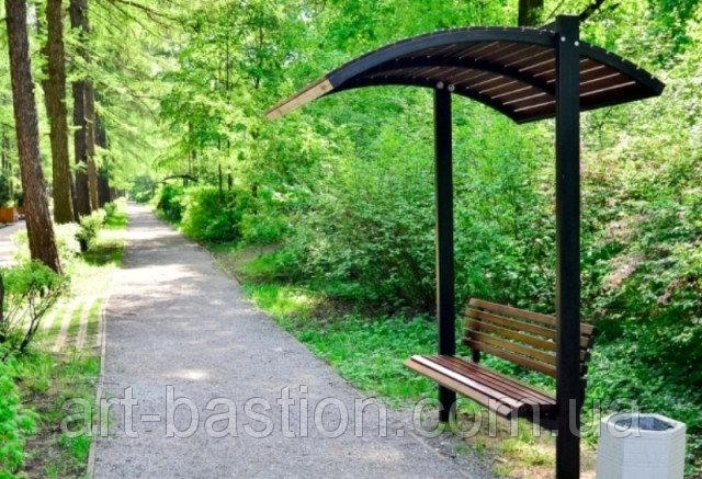 Лавка з навісом, фото 1