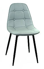 Стілець ALEX BK METAL ЕК СІРИЙ 35