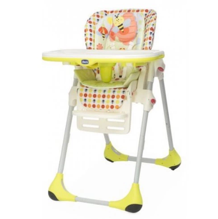Стільчик для годування Chicco POLLY 2W1 Wood, фото 1