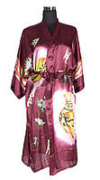 Шовковий халат жіночий 2797