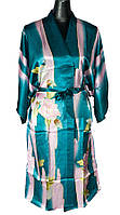 Шовковий халат А6782
