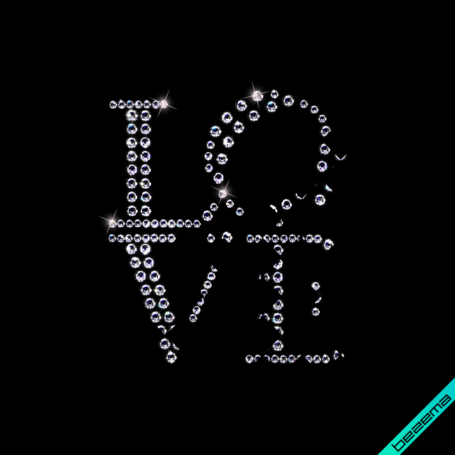 Стрази, аналог паєтки на кашемір Love (Скло,4мм-червон.,6.5 мм-бел)