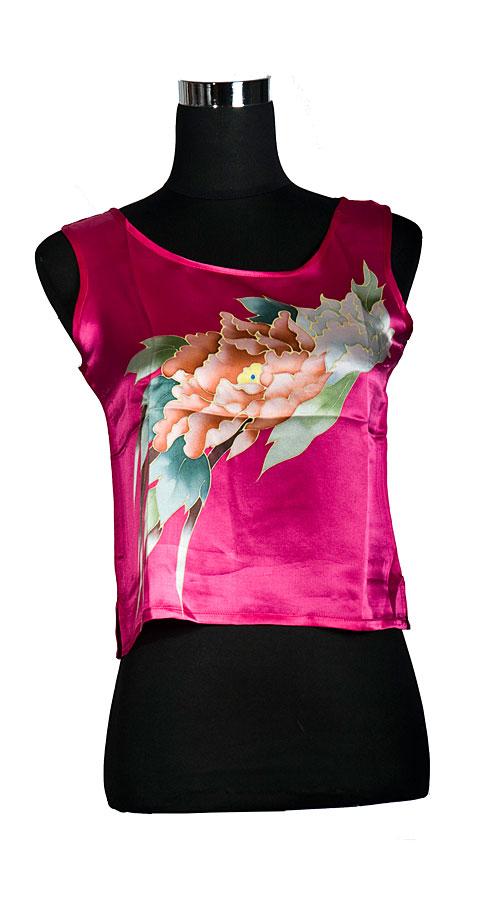 Шовковий топ А9325