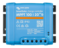 Сонячний контролер заряду SmartSolar MPPT 100/20 (до 48V) Bluetooth
