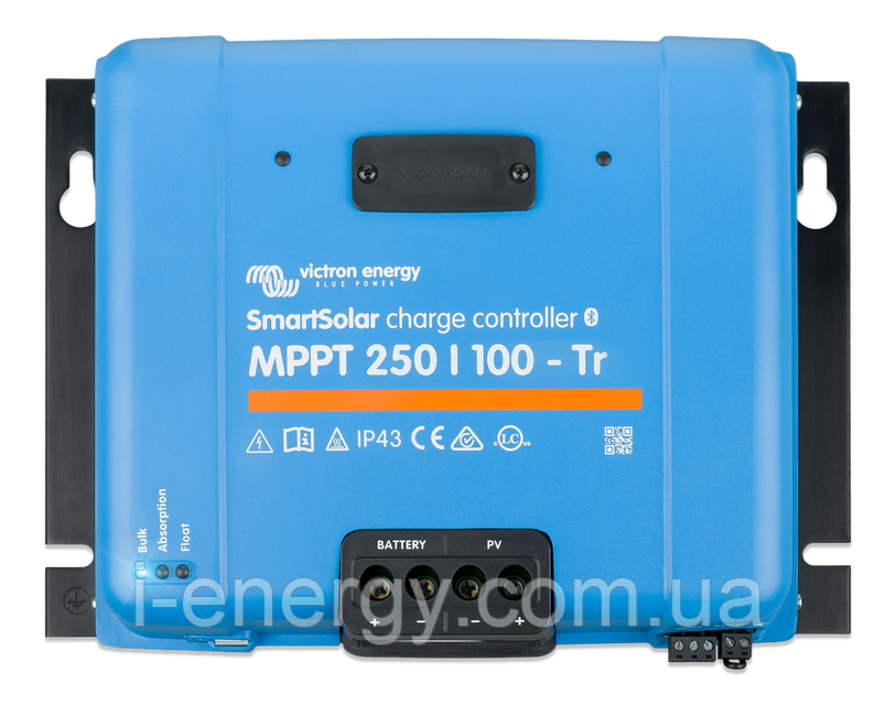 Сонячний контролер заряду SmartSolar MPPT 250/100-Tr VE.Can Bluetooth SCC125110411 Victron Energy 250В 100А, фото 1