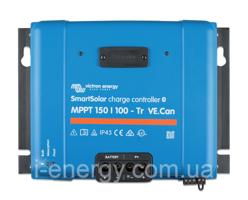Сонячний контролер заряду BlueSolar MPPT 150/100-Tr VE.Can SCC115110420 Victron Energy 150В 100А