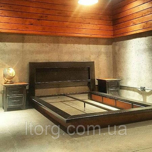 Ліжко в стилі LOFT (NS-963247451), вис-10000 мм, шир-2100 мм, довж-2000 мм,, фото 1