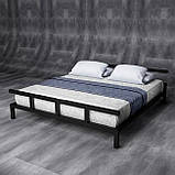 Ліжко в стилі LOFT (NS-963247452), віск — 700 мм, шир — 2100 мм, довж — 2000 мм,, фото 2