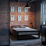 Ліжко в стилі LOFT (NS-963247454), фото 2