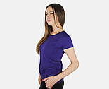 Жіноча футболка фіолетова базова Valueweight lady-fit Fruit of the Loom XXL, 52, фото 2