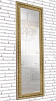 Зеркало настенное в раме Factura Grace golden 60х174 см золото