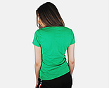 Жіноча футболка зелена базова (яскраво-зелений) Valueweight lady-fit Fruit of the Loom XXL, 52, фото 3