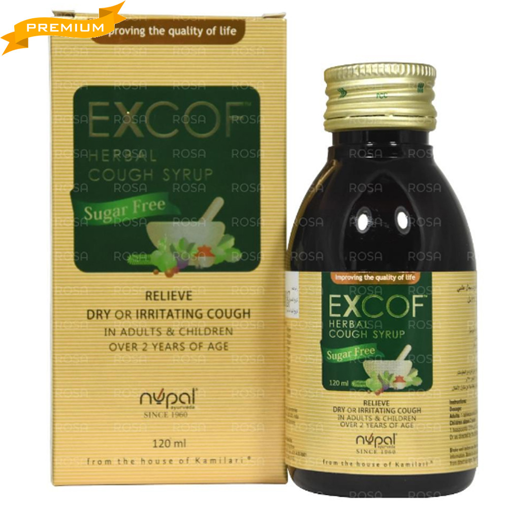 Екскоф Сироп (Excof Syrup, Nupal Remedies), 120 мл — Аюрведа преміум'якості