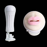 Мастурбатор ніжний ротик на присоску