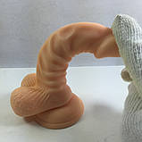 Величезний фалоімітатор на присосці, фото 4