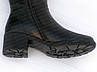 Чоботи жіночі зимові шкіряні на повну широку ногу 36-41 розмір від виробника (код:МА-254-Т), фото 9