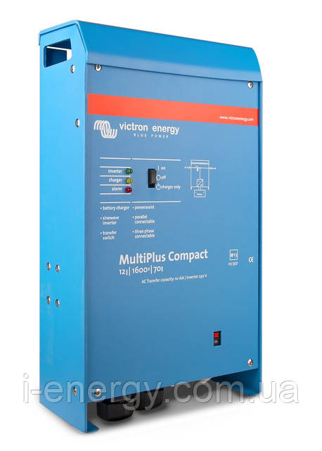 Гібридний інвертор MultiPlus C 24/800/16-16 CMP248010000 Victron Energy 24В 800ВА 16А