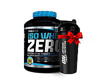 Протеин BioTech Iso Whey Zero 2.27 кг кофе латте