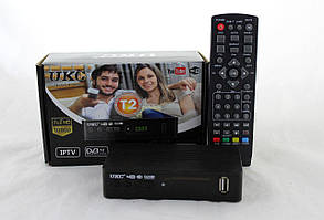 Цифровий тв тюнер-приставка ресивер DVB T2 UKC 0967
