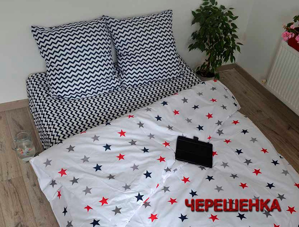 Тканина для постільної білизни Бязь "Gold" Lux GL1174 (A+B) - (50м+50м)