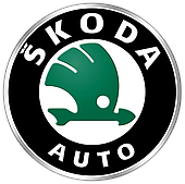 Накладки на пороги з підсвічуванням для Skoda