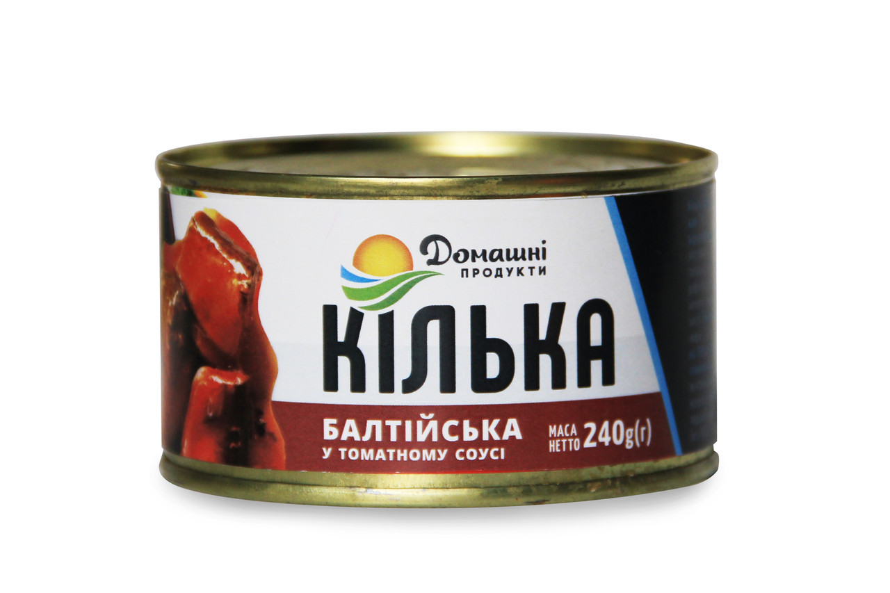 Консерва Домашні продукти 240г Кілька балтійська т/з