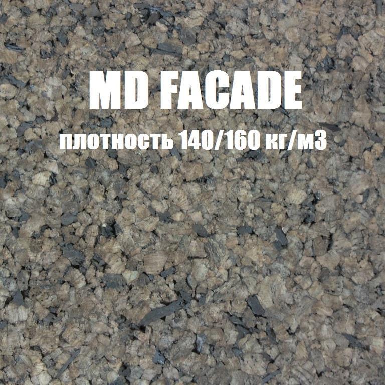 Корковий агломерат MD Facade 25 мм фасадний утеплювач