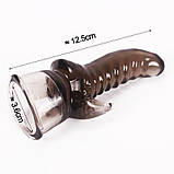 Силіконова насадка на вібратор Чарівна паличка, фото 2