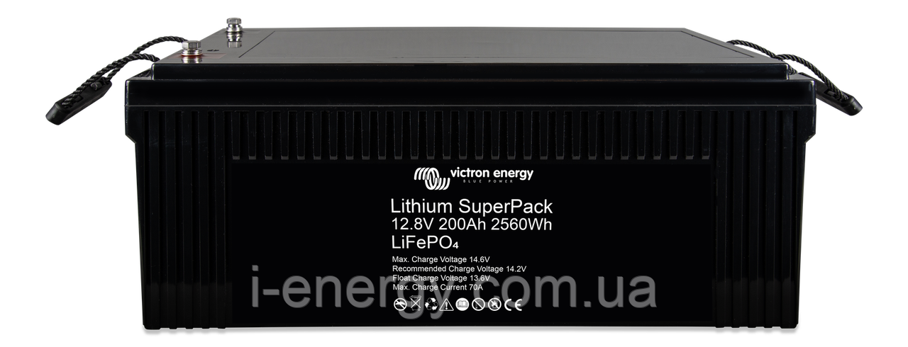 Акумулятор Lithium SuperPack 12,8V/200Ah (M8) LiFePO4 BAT512120705 Victron Energy 12,8В 200Аг