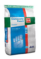 Osmocote (Осмокот) Exact standart 16+9+12+2+TE (3-4 месяцев) 25кг.