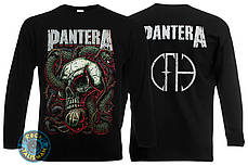 Футболка довгий рукав PANTERA Skull & Snake