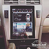 Штатна магнітола для Toyota Camry V40 2006-2011 Tesla Style на Android, фото 3