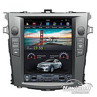 Штатна магнітола для Toyota Corolla 2006-2013 Tesla Style на Android (клімат-контроль)