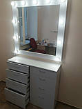 Комод з дзеркалом і лампочками А215, фото 2