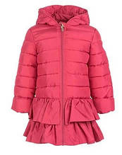 Яскраве дитяче пальто для дівчинки BRUMS Італія 163BEAA004 Червоний 98 см  ⁇  Верхній одяг для дівчаток