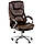 Крісло офісне Special4You Rain brown E6002, фото 3