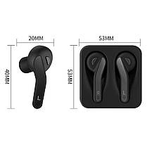 Бездротові Bluetooth-навушники Alitek T88 TWS Stereo, Black, фото 3