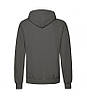 Чоловіча толстовка з капюшоном темно-сіра 208-GL, фото 2