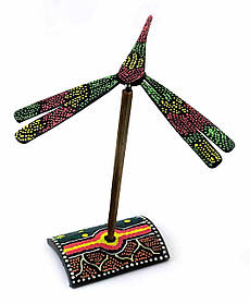 Бабка-балансир бамбукова розписна (13х14х15 см)