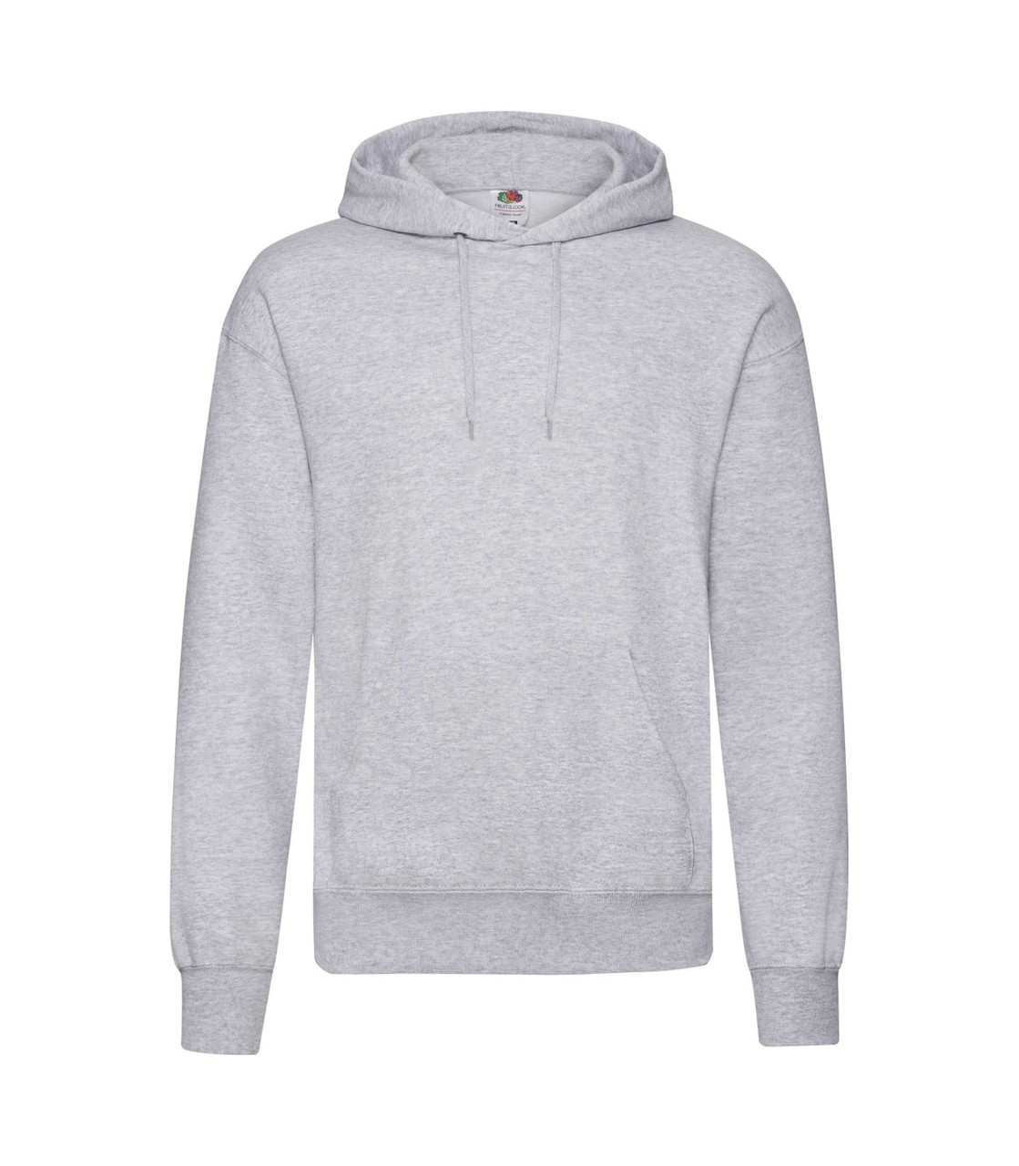 Чоловіча толстовка з капюшоном утеплена світло-сіра 208-94, фото 1