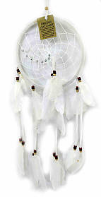 Ловець снів білий (d-16,5 см h-45 см)