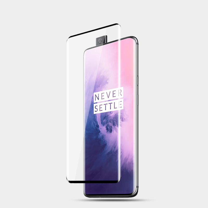 Захисне скло Mocolo для Oneplus 7 Pro / 7T Pro (YJ4312) 3D Curved Full Cover Glass з олеофобним покриттям