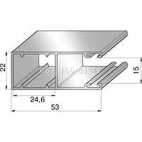 Alutech GR53x22I/eco шина направляющая для роллет