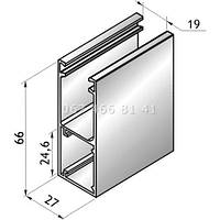 Alutech GRM66x27IE шина направляющая для роллет