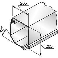 Alutech SB45/205 короб защитный для роллет