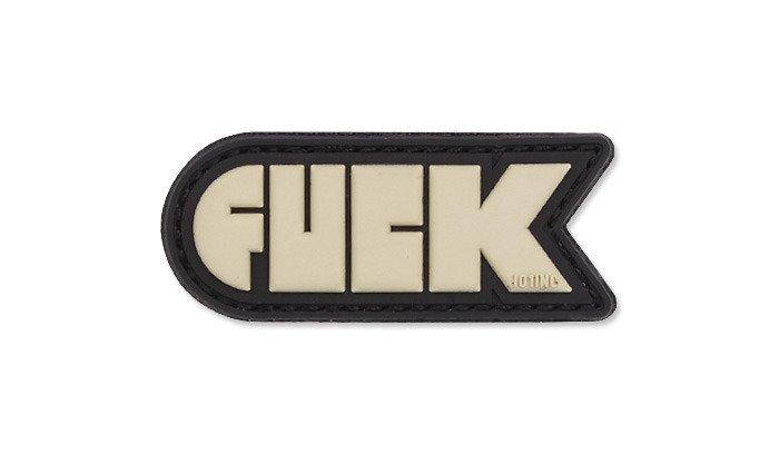101 Inc. - 3D Patch - F*ck - Coyote (для страйкболу), фото 1