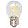 Світлодіодна лампа Filament Feron LB61 4W E27 2700K типу G45 "шар" прозора для декоративного освітлення, фото 3