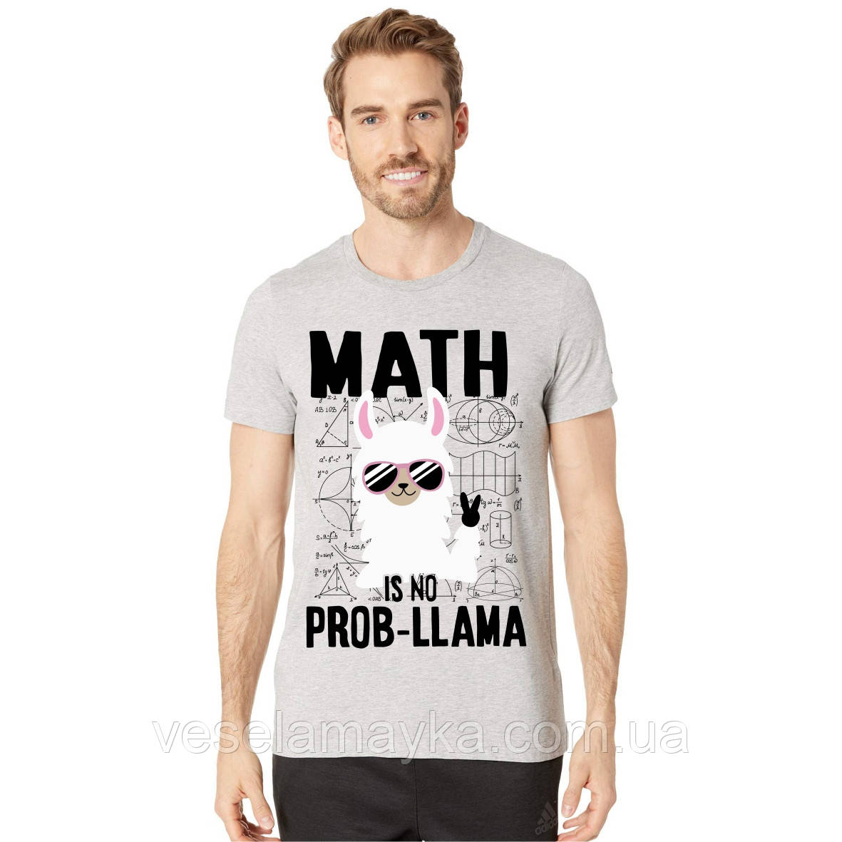 Футболка Math No Prob Llama