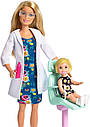 Лялька Барбі лікар стоматолог дантист з малятком Barbie Dentist Doll & Playset, фото 3