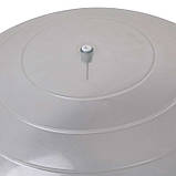 М'яч для фітнесу фітбол глянсовий прозорий 65 см ABS 5415-19, фото 2